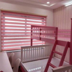 Rèm Cầu Vông Modero Hàn Quốc Màu Hồng