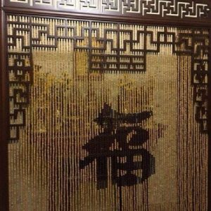 Rèm hạt gỗ pomu