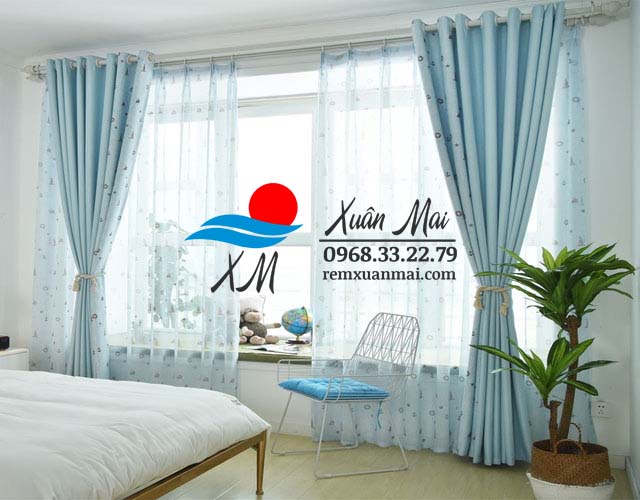 Vải voan khiến phòng ngủ trở nên nhẹ nhàng hơn
