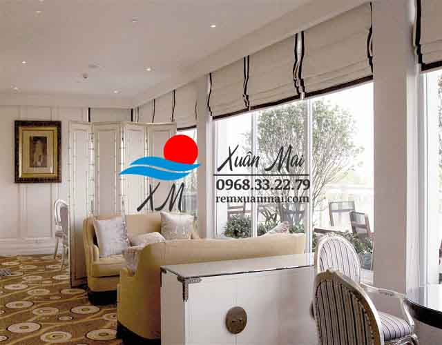 Rèm kéo Roman hiện đại, trẻ trung