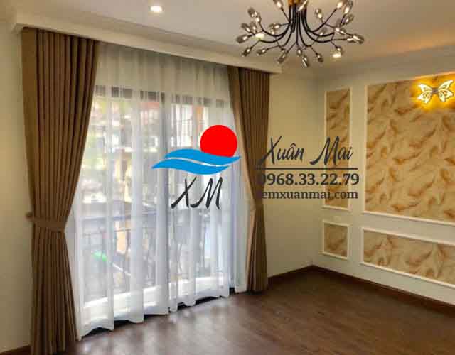 rèm vải phòng khách