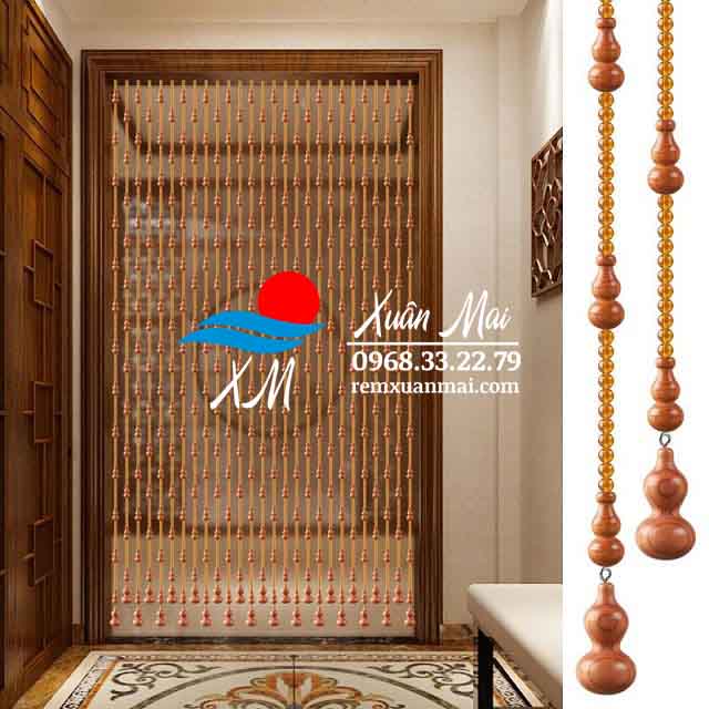 Rèm hạt gỗ