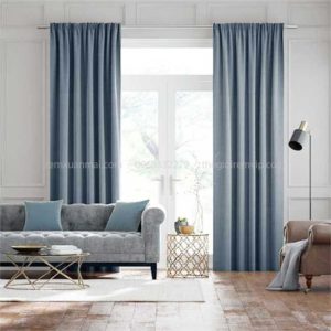 Rèm vải 1 lớp phòng khách Nhật