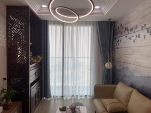 Rèm Vải NGăn Lạnh Điều hòa 2 Lớp