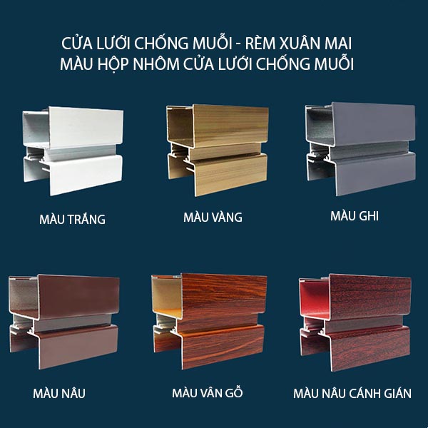 Khung Nhôm Cửa Lưới Chống Muỗi