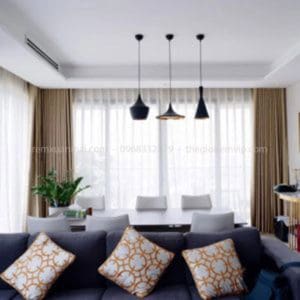 Rèm vải 2 lớp giá rẻ