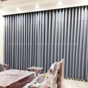 Rèm Vải Màu Ghi XM 18