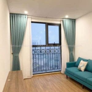 Rèm Vải Màu Xanh Ngọc XM 19