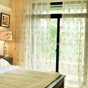 Rèm Vải Voan Thêu Máy XMV 05
